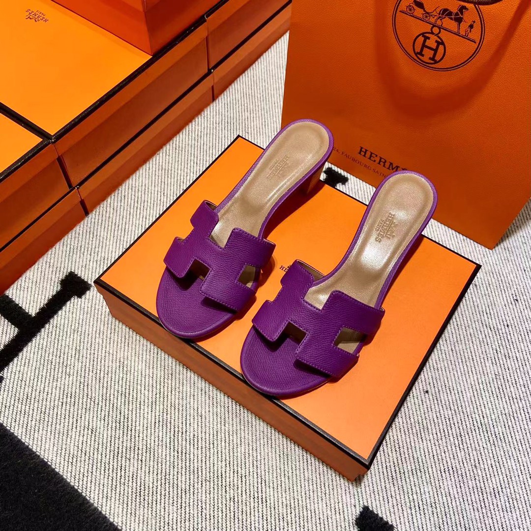 에르메스 올수공 오아시스 슬리퍼 샌들 앱송 46